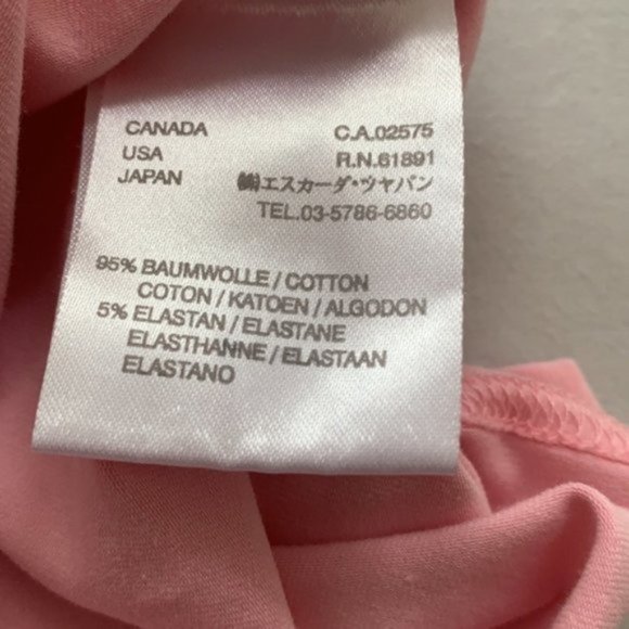 Escada 3/4 sleeve T Shirt. - Picture 6 of 6